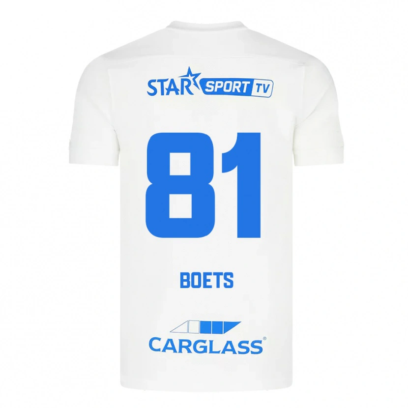 Danxen Women Keo Boets #81 White Blue Away Jersey 2025/26 T-Shirt