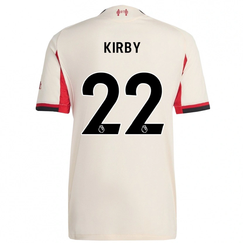 Danxen Women Faye Kirby #22 White Black Away Jersey 2025/26 T-Shirt