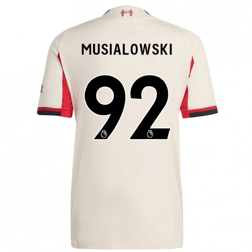 Danxen Women Mateusz Musialowski #92 White Black Away Jersey 2025/26 T-Shirt