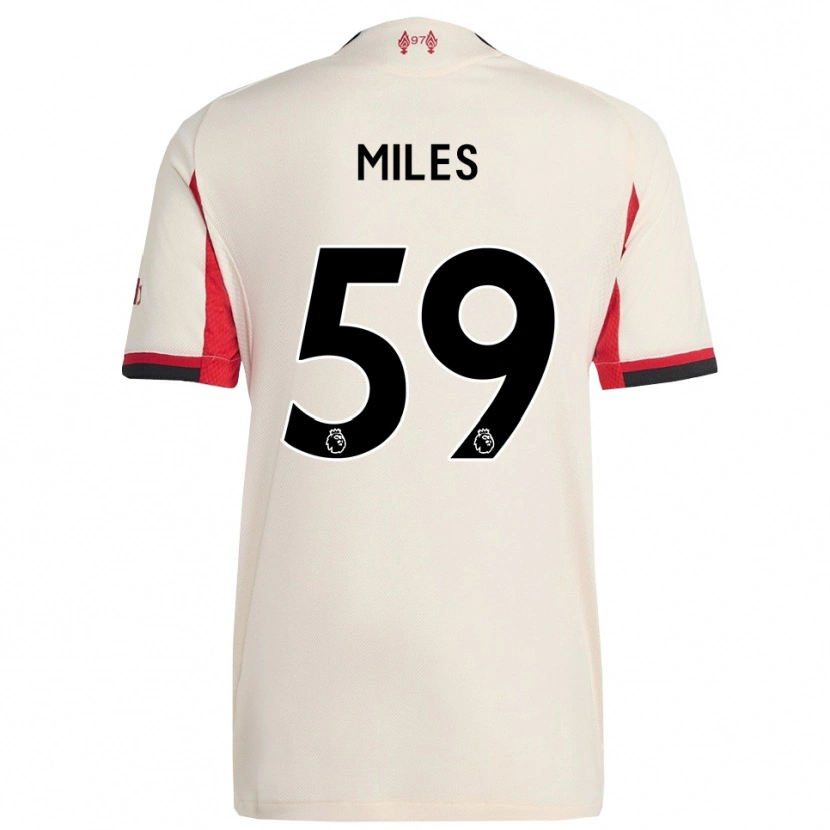 Danxen Women Terence Miles #59 White Black Away Jersey 2025/26 T-Shirt