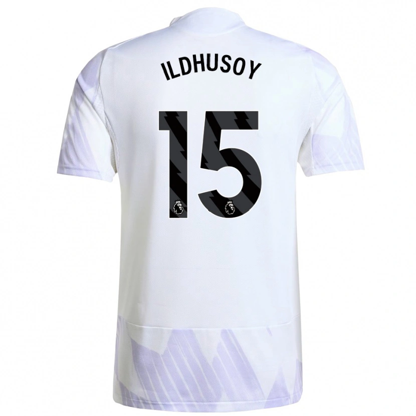 Danxen Women Celin Bizet Ildhusøy #15 White Purple Purple Away Jersey 2025/26 T-Shirt