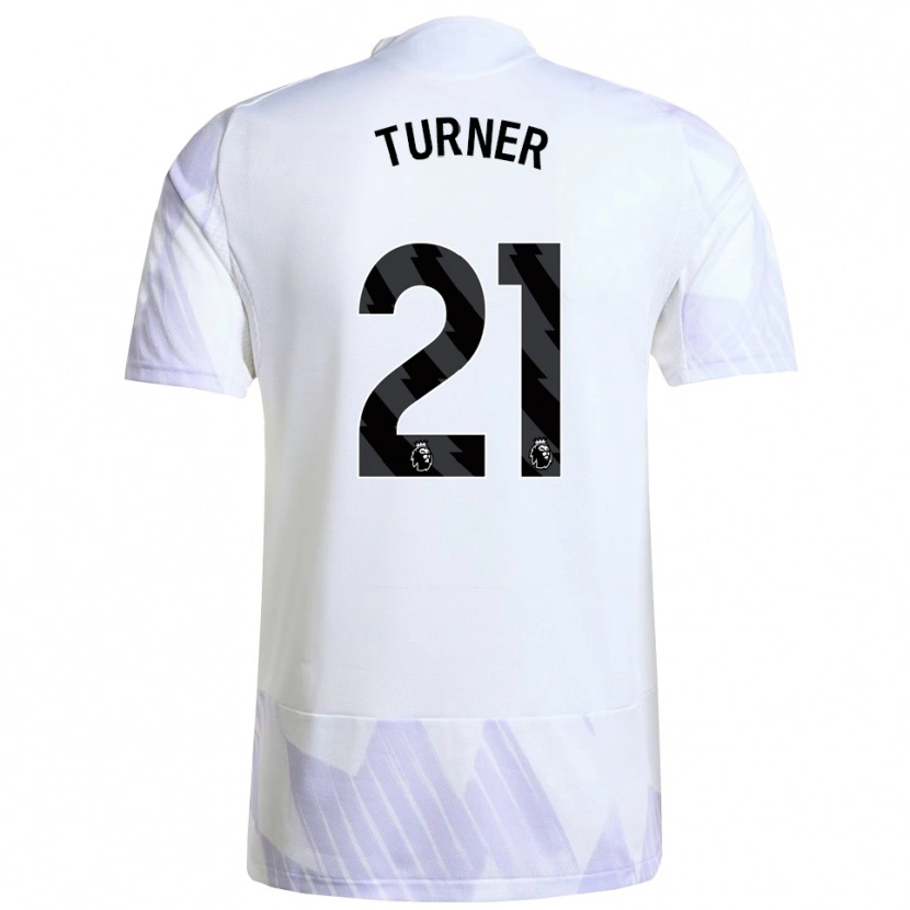 Danxen Women Millie Turner #21 White Purple Purple Away Jersey 2025/26 T-Shirt