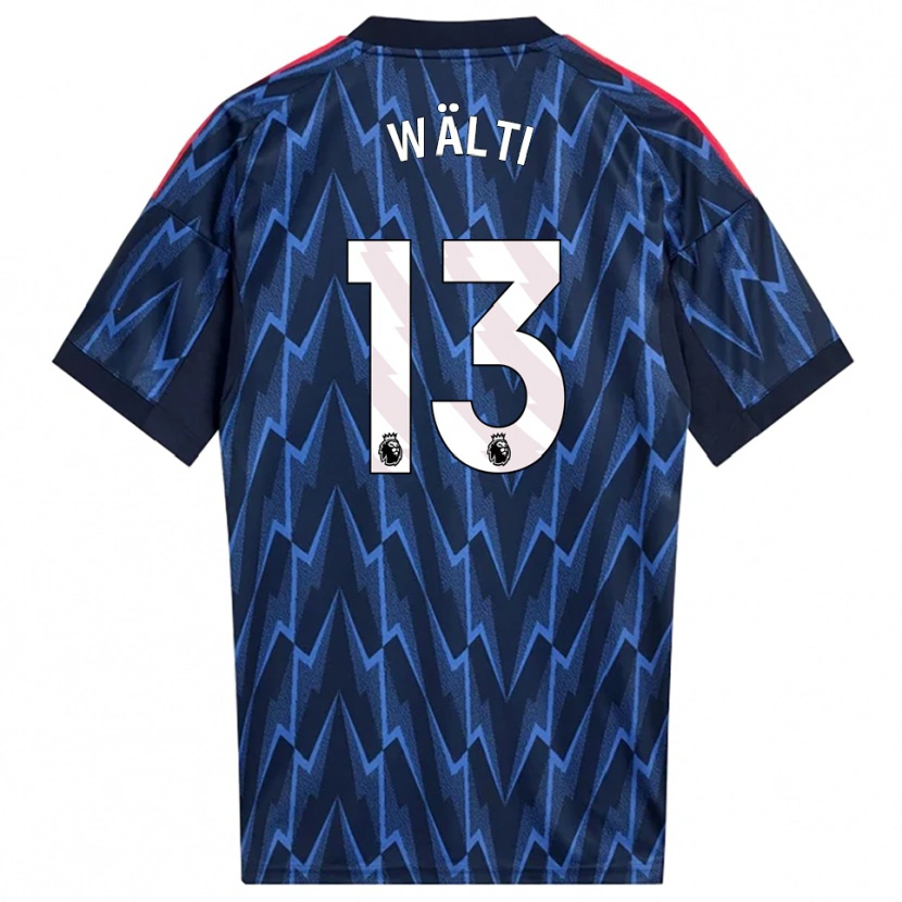 Danxen Women Lia Wälti #13 Navy Red Away Jersey 2025/26 T-Shirt