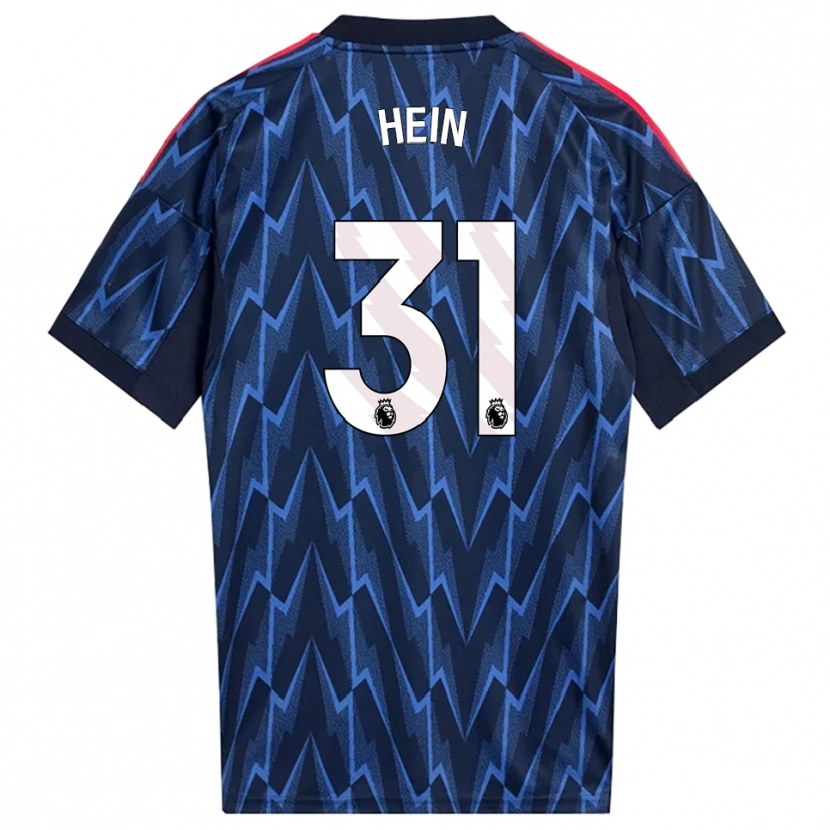 Danxen Women Karl Hein #31 Navy Red Away Jersey 2025/26 T-Shirt
