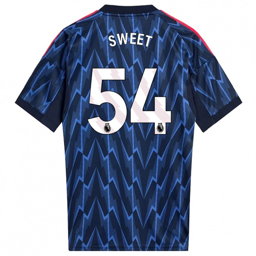 Danxen Women William Sweet #54 Navy Red Away Jersey 2025/26 T-Shirt