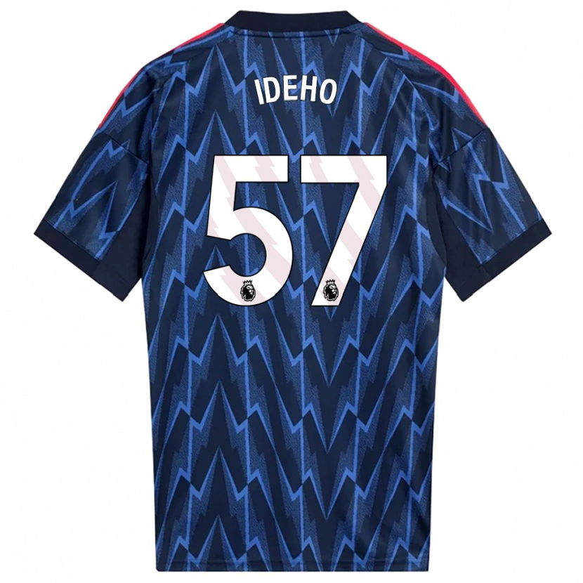 Danxen Women Joel Ideho #57 Navy Red Away Jersey 2025/26 T-Shirt
