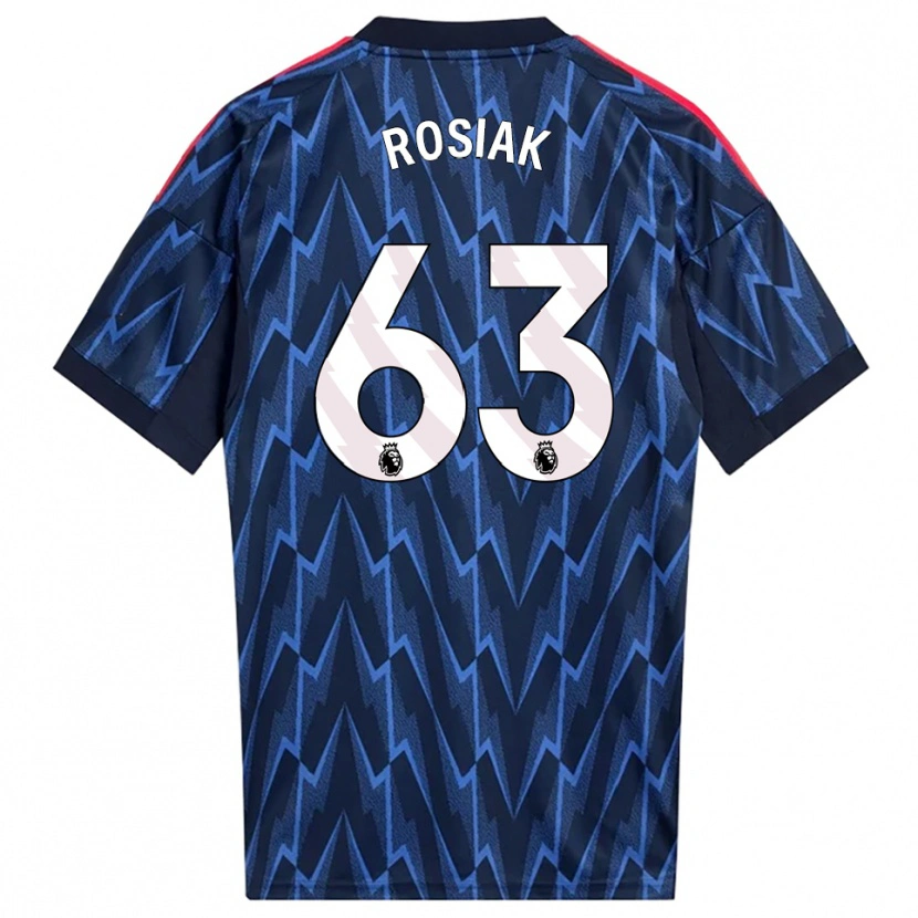 Danxen Women Michal Rosiak #63 Navy Red Away Jersey 2025/26 T-Shirt