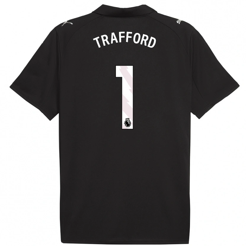 Danxen Women James Trafford #1 Black White Away Jersey 2025/26 T-Shirt