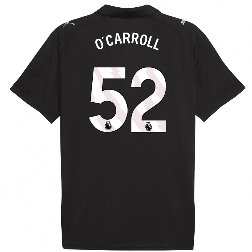 Danxen Women Eve O'carroll #52 Black White Away Jersey 2025/26 T-Shirt