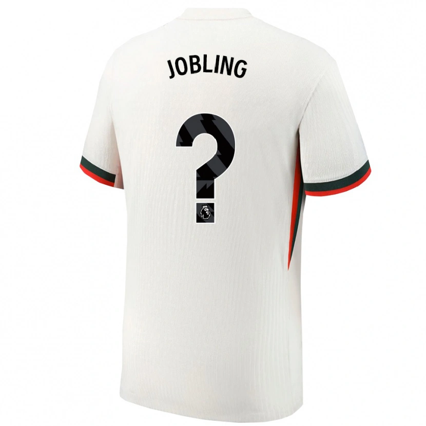 Danxen Women George Jobling #0 White Green Away Jersey 2025/26 T-Shirt