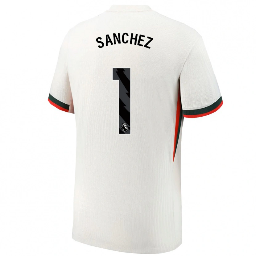 Danxen Women Robert Sánchez #1 White Green Away Jersey 2025/26 T-Shirt