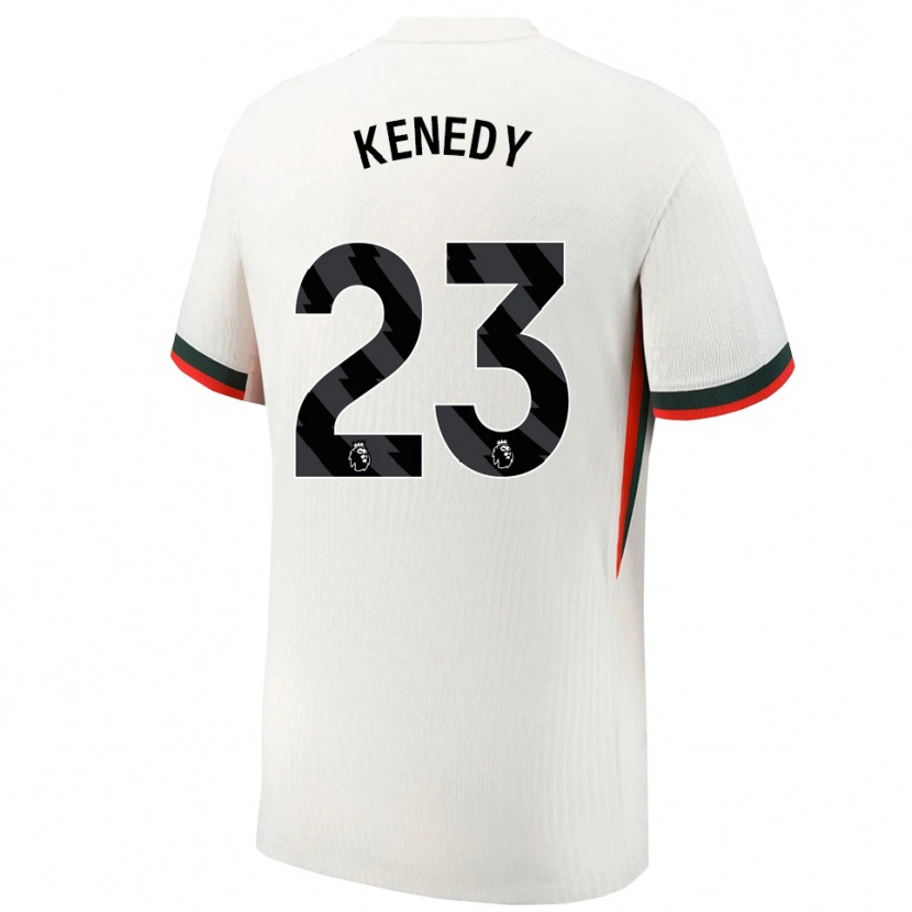 Danxen Women Robert Kenedy #23 White Green Away Jersey 2025/26 T-Shirt
