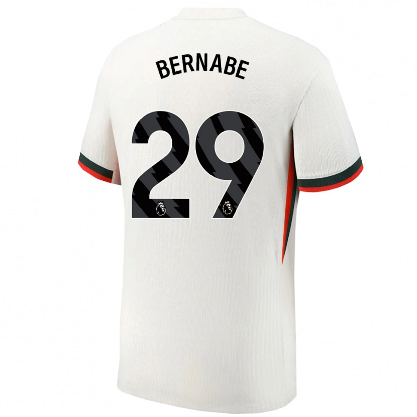 Danxen Women Alejandra Bernabé #29 White Green Away Jersey 2025/26 T-Shirt