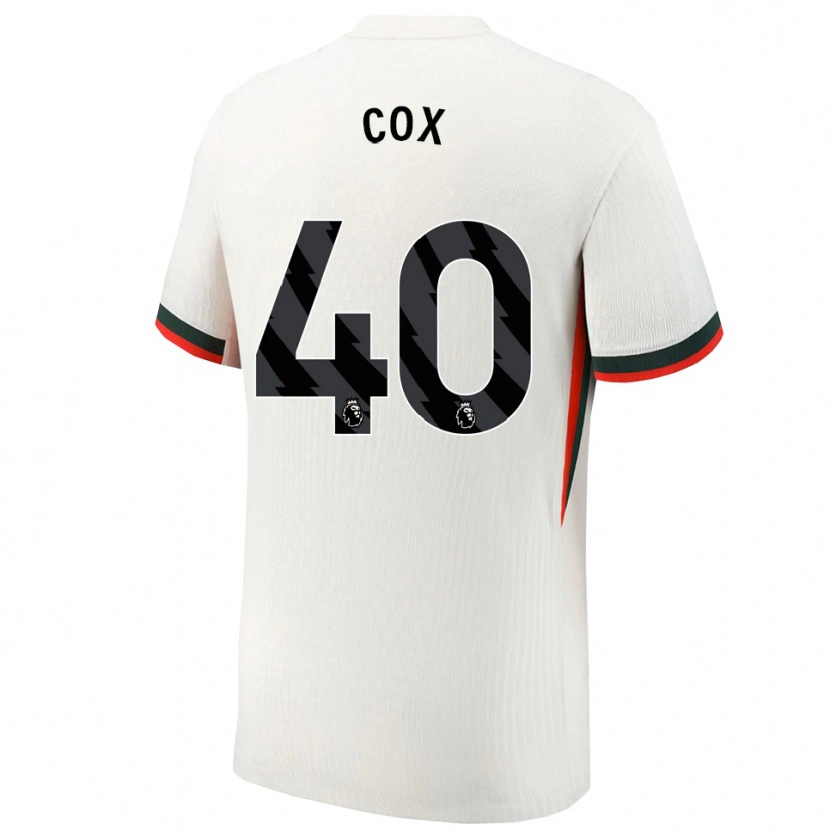 Danxen Women Katie Cox #40 White Green Away Jersey 2025/26 T-Shirt