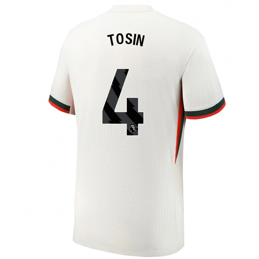 Danxen Women Tosin Adarabioyo #4 White Green Away Jersey 2025/26 T-Shirt