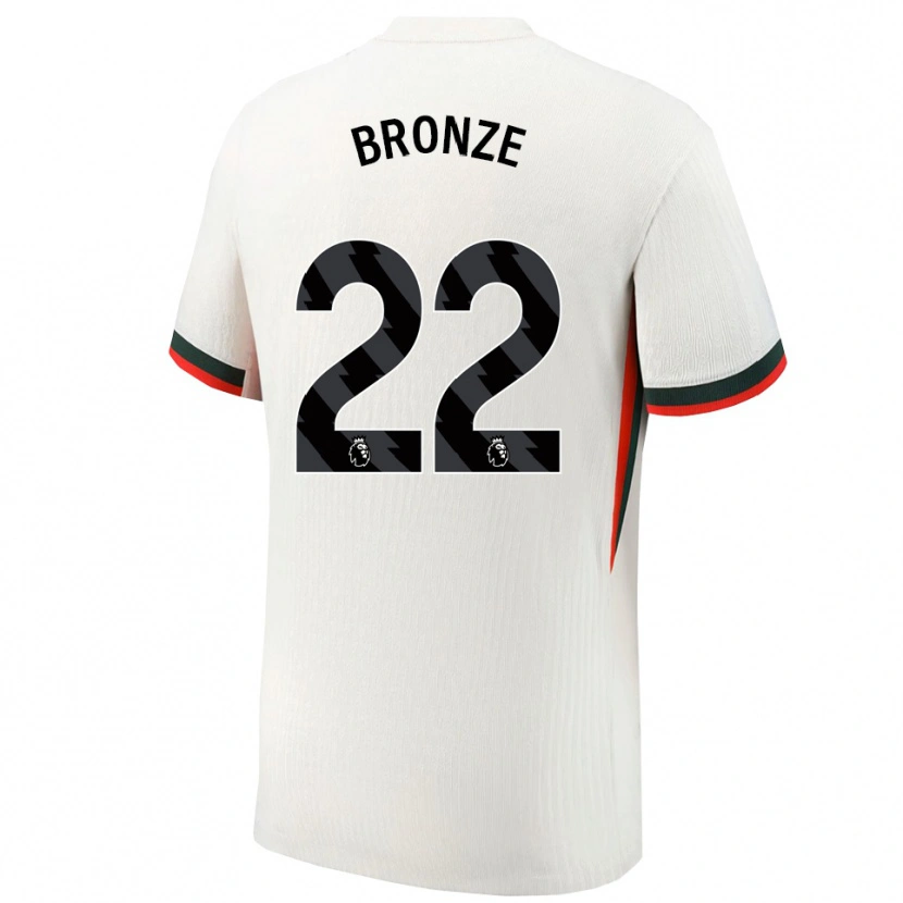 Danxen Women Lucy Bronze #22 White Green Away Jersey 2025/26 T-Shirt