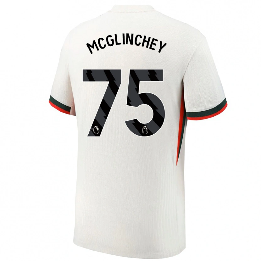 Danxen Women Harry Mcglinchey #75 White Green Away Jersey 2025/26 T-Shirt