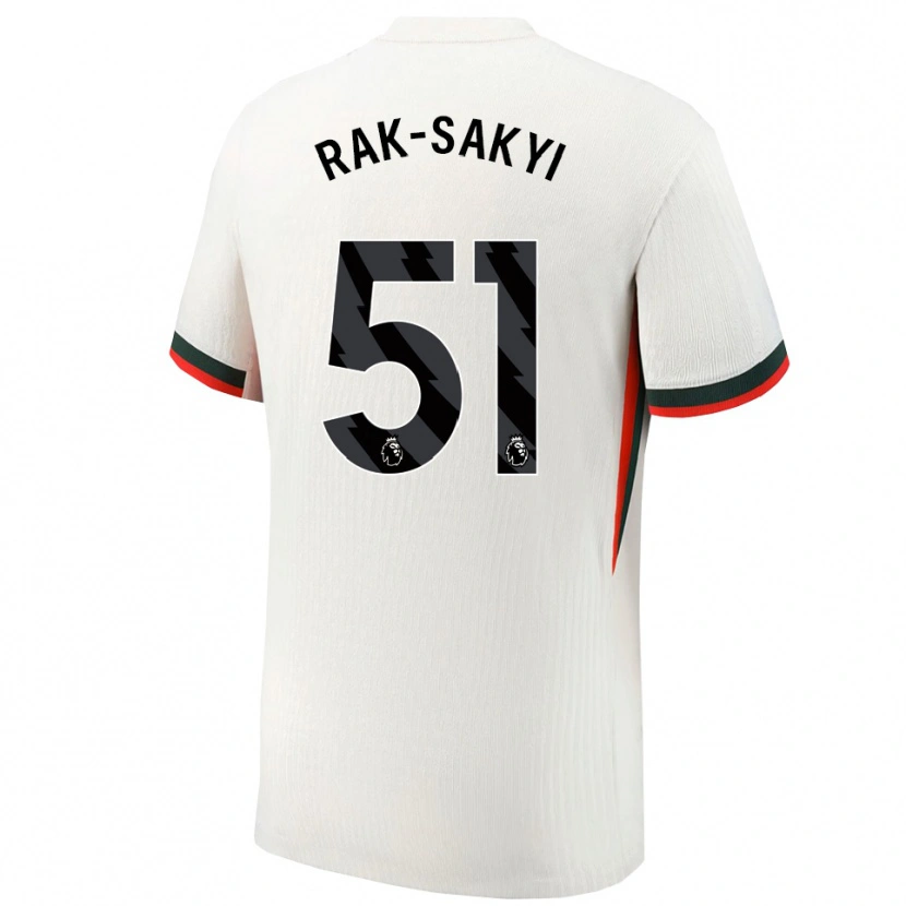 Danxen Women Sam Rak-Sakyi #51 White Green Away Jersey 2025/26 T-Shirt