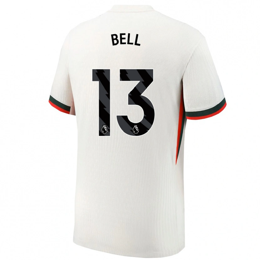 Danxen Women Toby Bell #13 White Green Away Jersey 2025/26 T-Shirt
