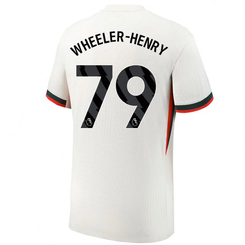 Danxen Women Joseph Wheeler-Henry #79 White Green Away Jersey 2025/26 T-Shirt