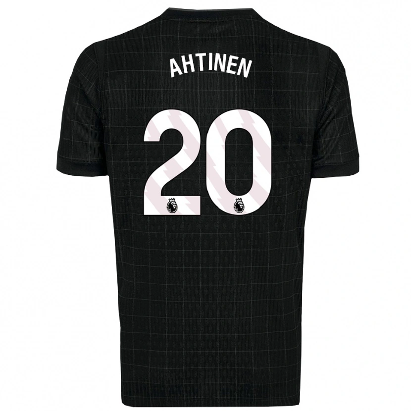 Danxen Women Olga Ahtinen #20 Black Gray Away Jersey 2025/26 T-Shirt