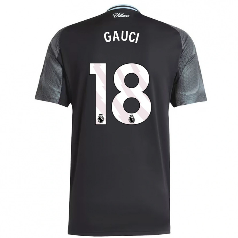 Danxen Women Joe Gauci #18 Black Sky Blue Away Jersey 2025/26 T-Shirt