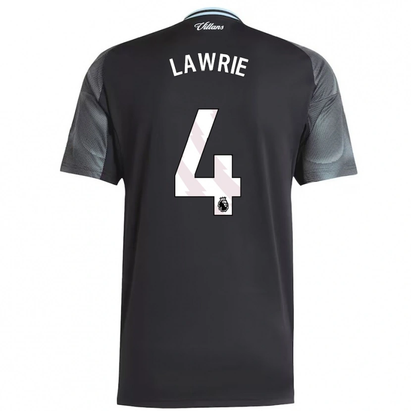 Danxen Women Freddie Lawrie #4 Black Sky Blue Away Jersey 2025/26 T-Shirt