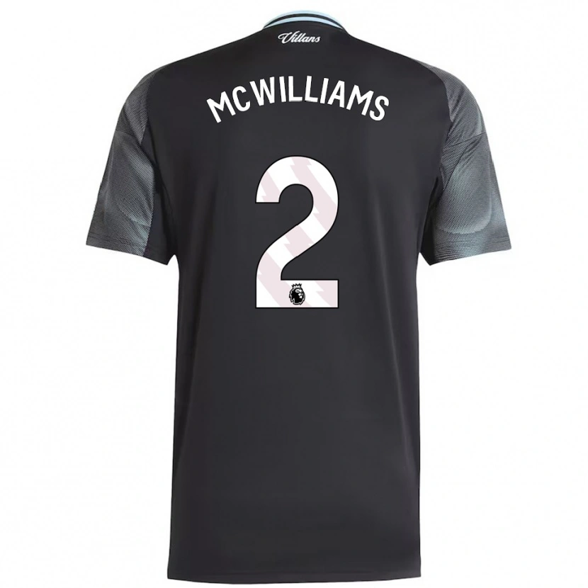 Danxen Women Ashton Mcwilliams #2 Black Sky Blue Away Jersey 2025/26 T-Shirt