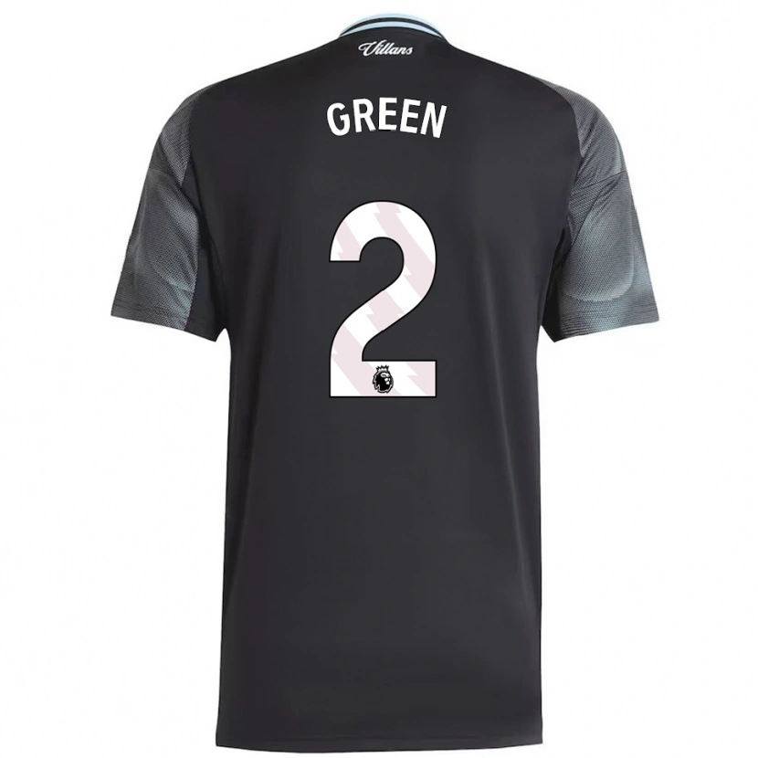 Danxen Women Jacob Green #2 Black Sky Blue Away Jersey 2025/26 T-Shirt