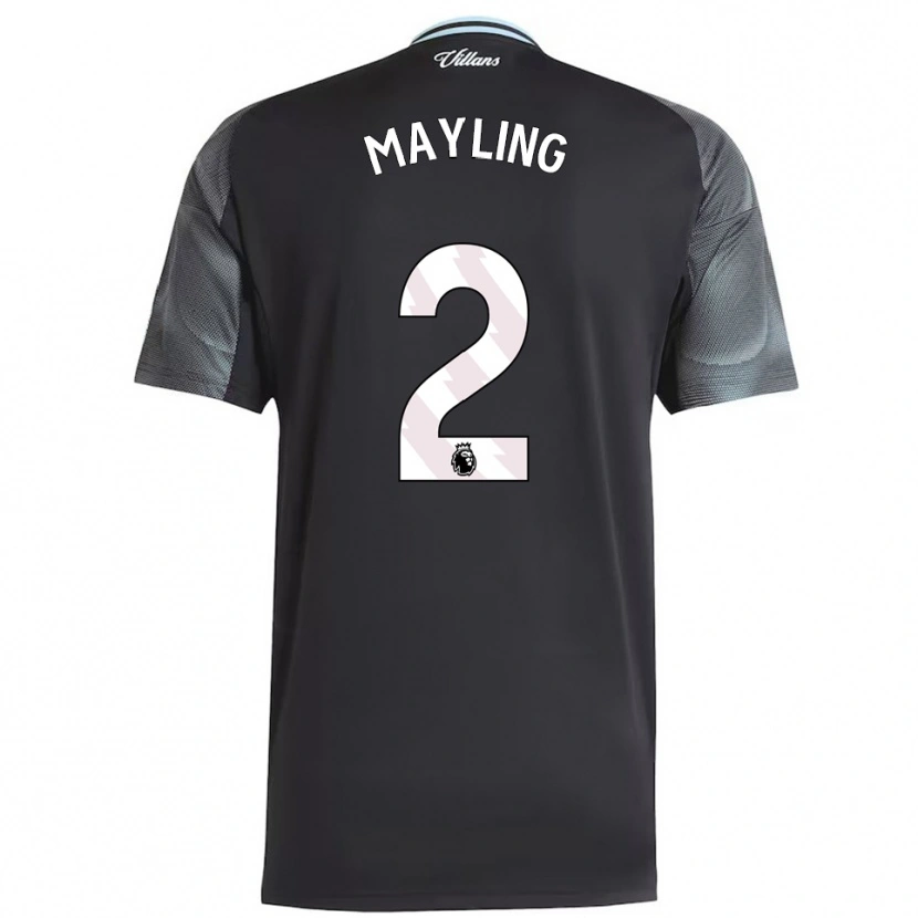 Danxen Women Sarah Mayling #2 Black Sky Blue Away Jersey 2025/26 T-Shirt
