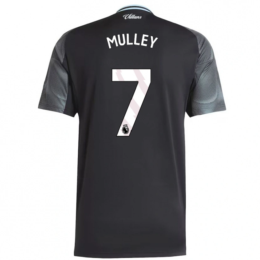 Danxen Women Trai-Varn Mulley #7 Black Sky Blue Away Jersey 2025/26 T-Shirt
