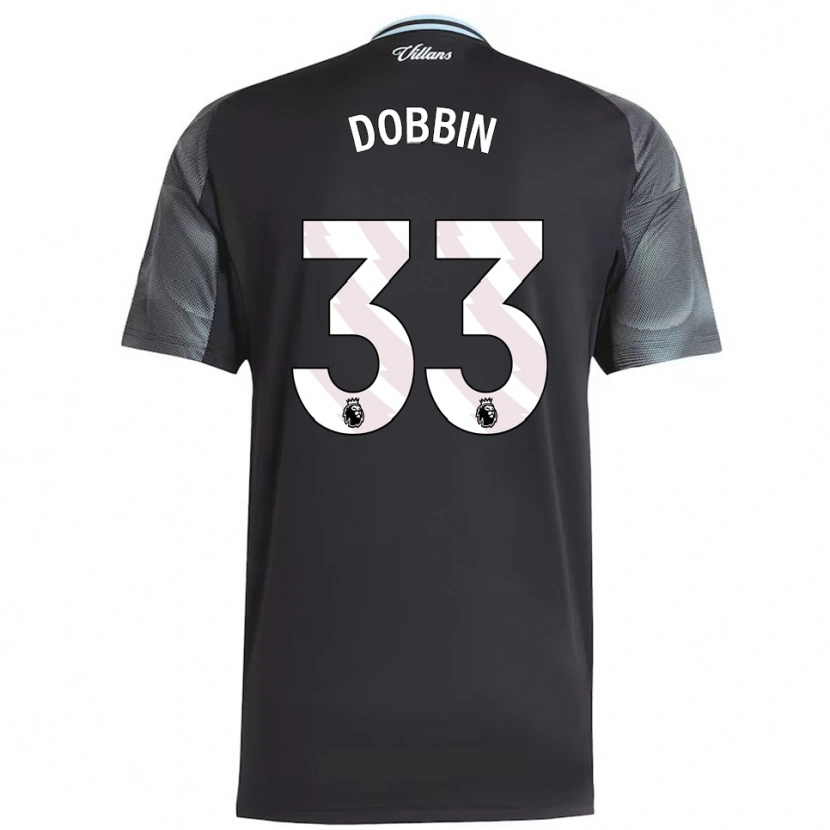Danxen Women Lewis Dobbin #33 Black Sky Blue Away Jersey 2025/26 T-Shirt