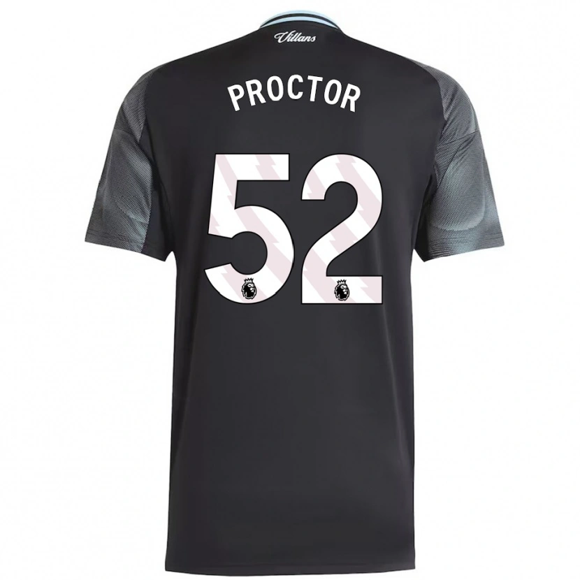 Danxen Women Sam Proctor #52 Black Sky Blue Away Jersey 2025/26 T-Shirt