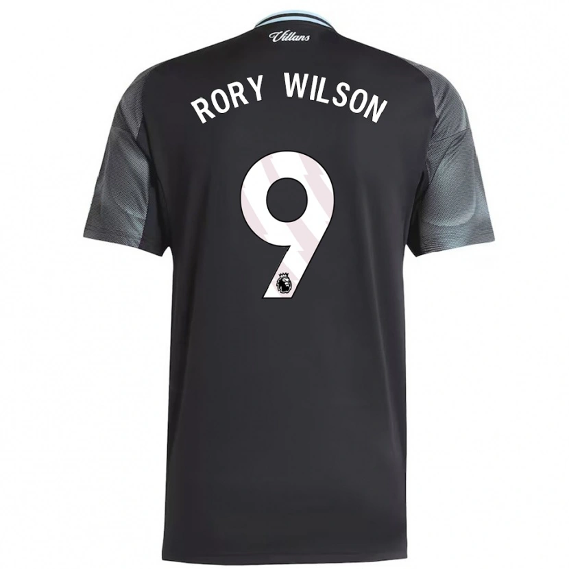 Danxen Women Rory Wilson #9 Black Sky Blue Away Jersey 2025/26 T-Shirt