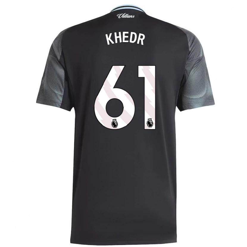 Danxen Women Omar Khedr #61 Black Sky Blue Away Jersey 2025/26 T-Shirt