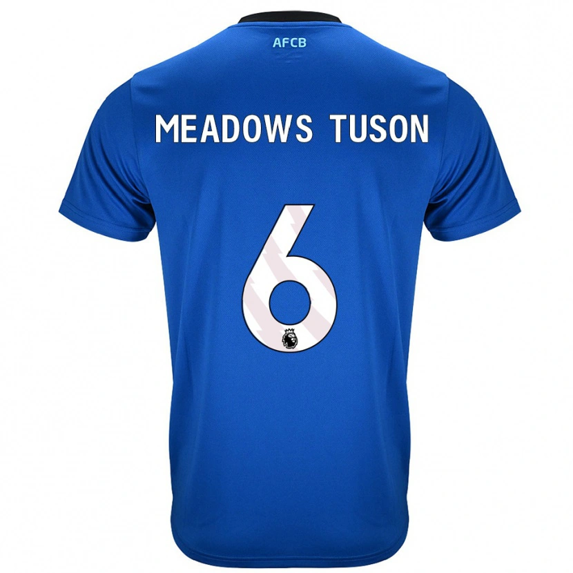 Danxen Women Freya Meadows Tuson #6 Blue Black Away Jersey 2025/26 T-Shirt