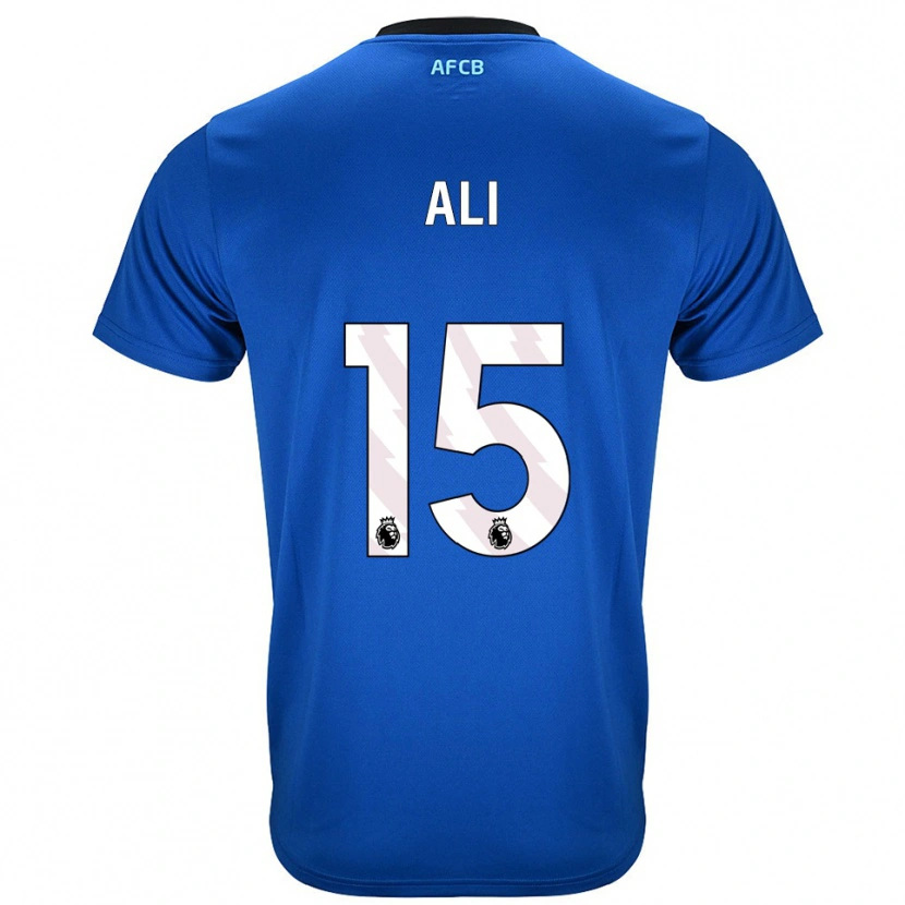 Danxen Women Ameer Ali #15 Blue Black Away Jersey 2025/26 T-Shirt