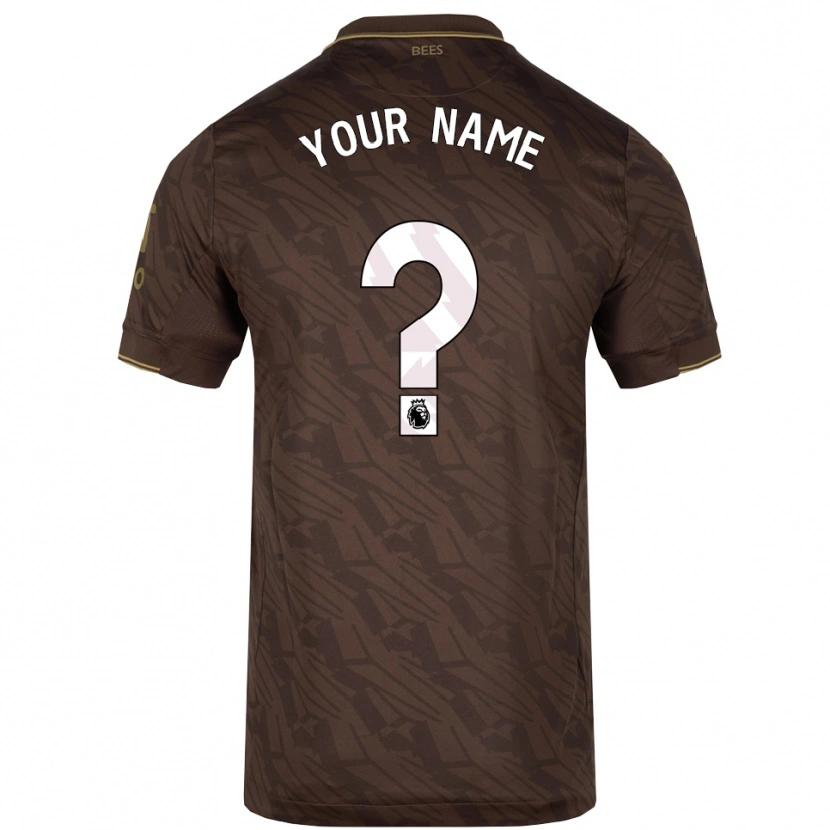 Danxen Women Your Name #0 Brown Gold Away Jersey 2025/26 T-Shirt