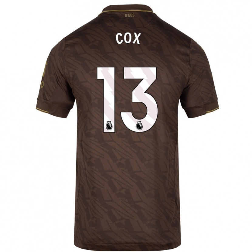 Danxen Women Matthew Cox #13 Brown Gold Away Jersey 2025/26 T-Shirt