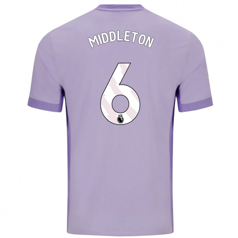 Danxen Women Jesse Middleton #6 Taro Purple White Away Jersey 2025/26 T-Shirt