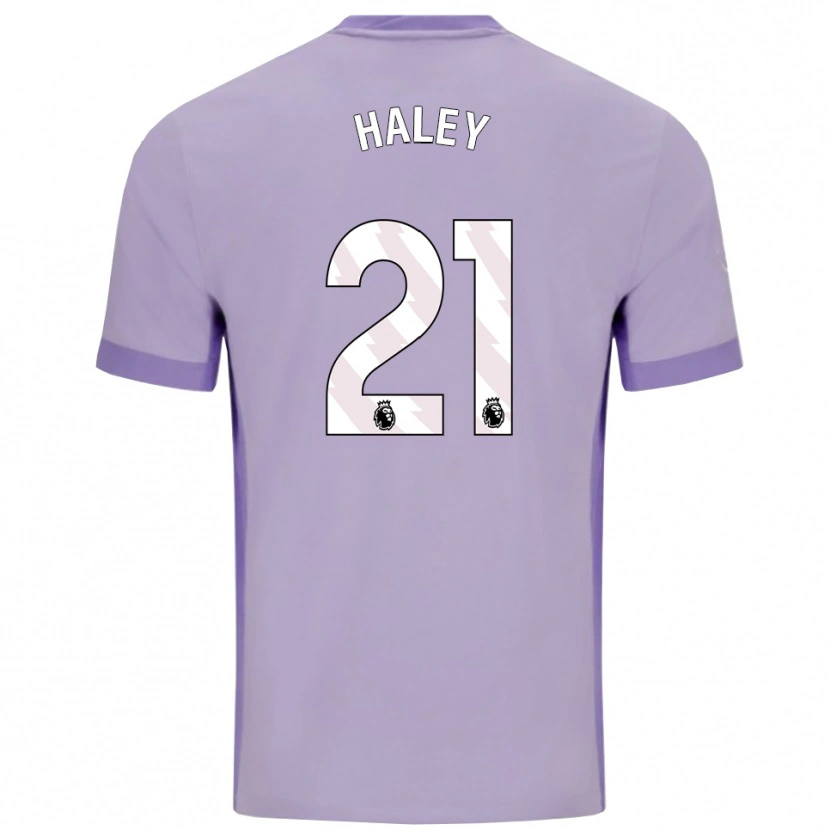 Danxen Women Madison Haley #21 Taro Purple White Away Jersey 2025/26 T-Shirt