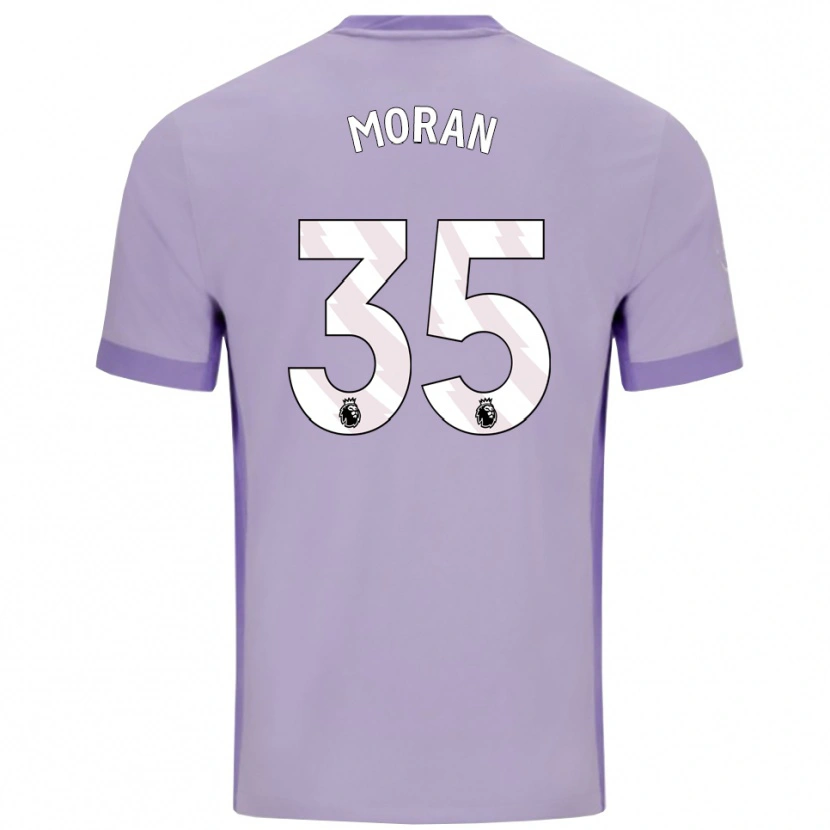 Danxen Women Andrew Moran #35 Taro Purple White Away Jersey 2025/26 T-Shirt