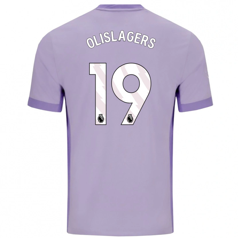 Danxen Women Marisa Olislagers #19 Taro Purple White Away Jersey 2025/26 T-Shirt