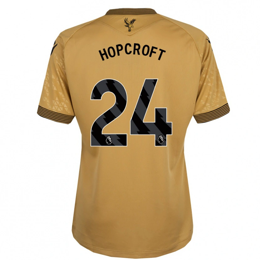 Danxen Women Shanade Hopcroft #24 Gold Black Away Jersey 2025/26 T-Shirt