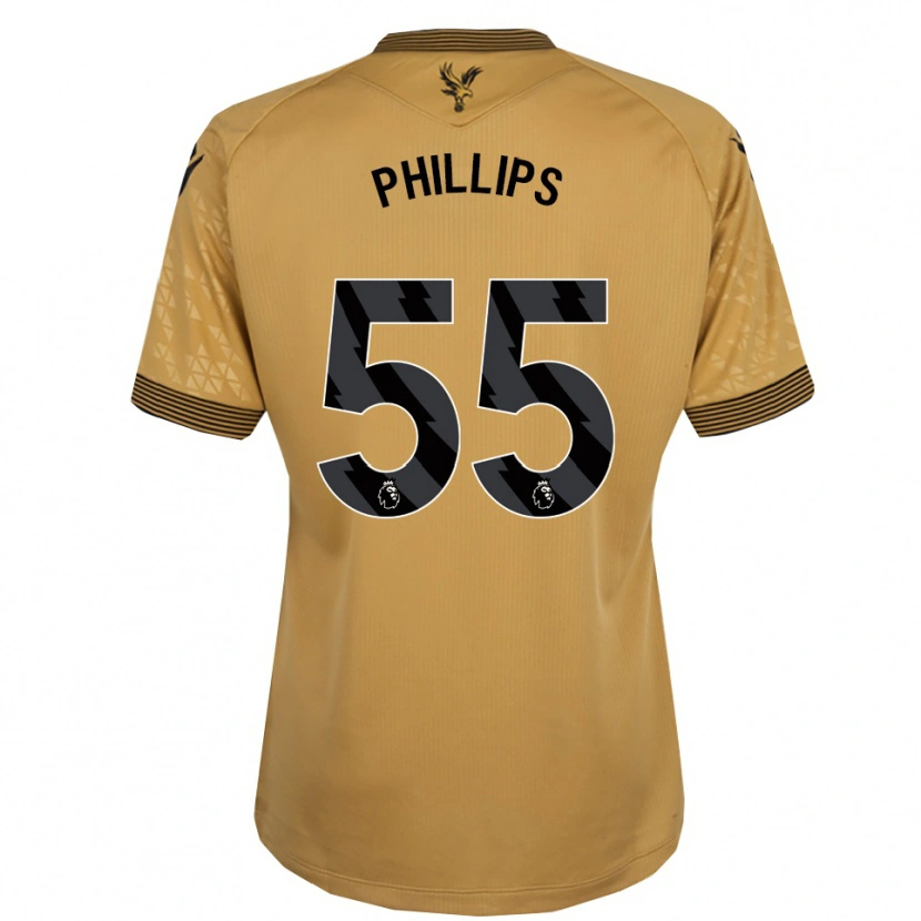 Danxen Women Killian Phillips #55 Gold Black Away Jersey 2025/26 T-Shirt