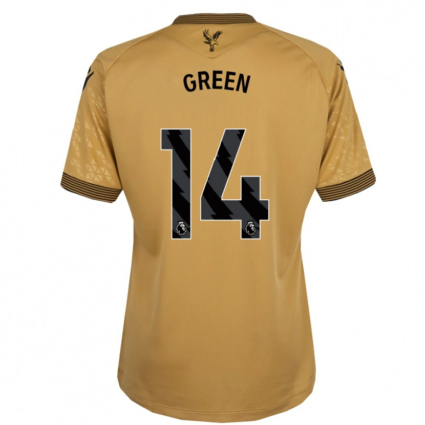 Danxen Women Josie Green #14 Gold Black Away Jersey 2025/26 T-Shirt