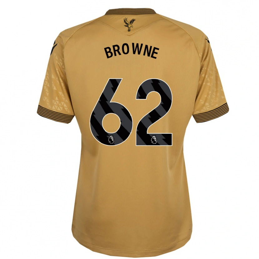 Danxen Women Luke Browne #62 Gold Black Away Jersey 2025/26 T-Shirt