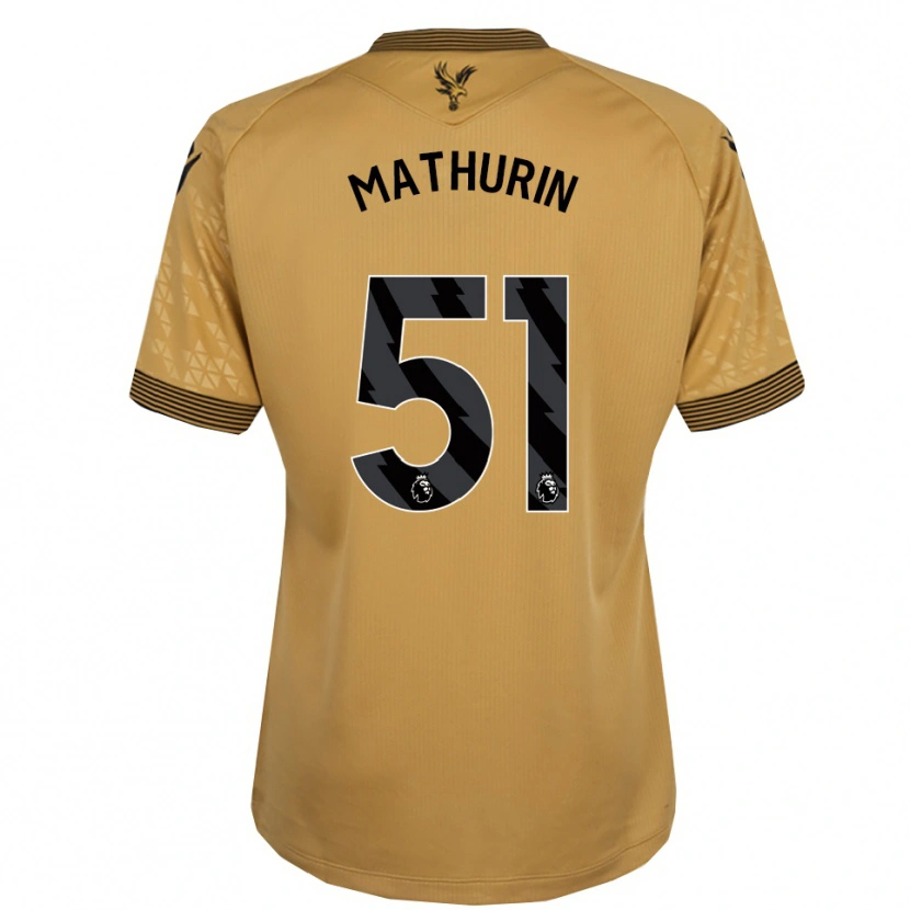 Danxen Women Roshaun Mathurin #51 Gold Black Away Jersey 2025/26 T-Shirt