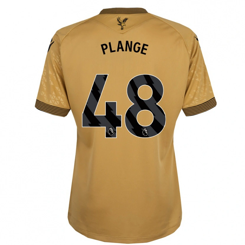 Danxen Women Luke Plange #48 Gold Black Away Jersey 2025/26 T-Shirt