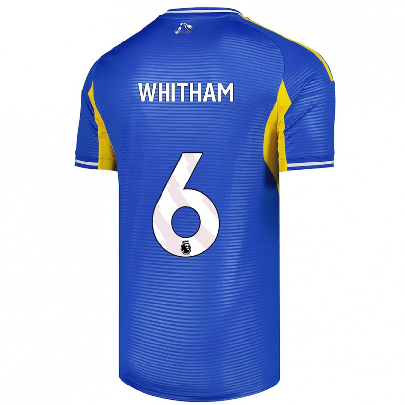 Danxen Women Danielle Whitham #6 Blue Yellow Away Jersey 2025/26 T-Shirt